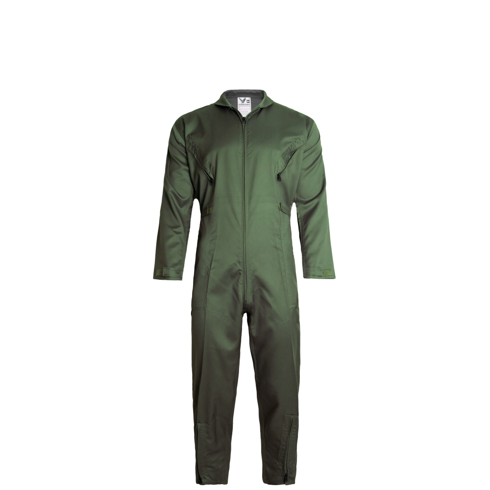 لباس کار یکسره خلبانی سبز